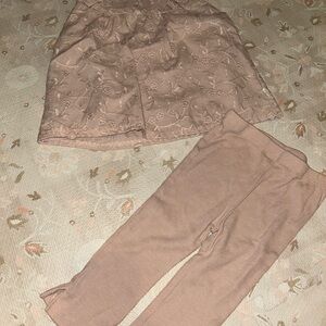 Kids Tan Matching Set